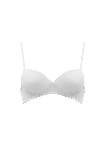 Premium Blakely Seamless Wireless Padded Push Up Bra in White – Kiss & Tell  Malaysia