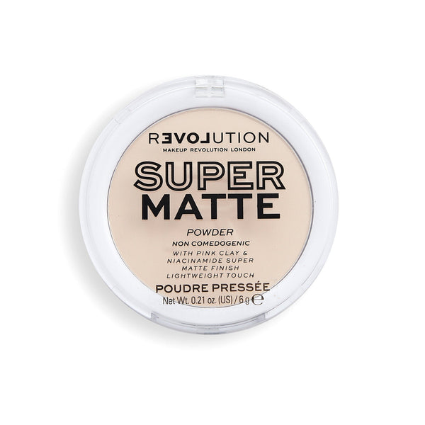 Revolution - Relove Super Matte Pressed Powder Translucent – Makeup City  Pakistan