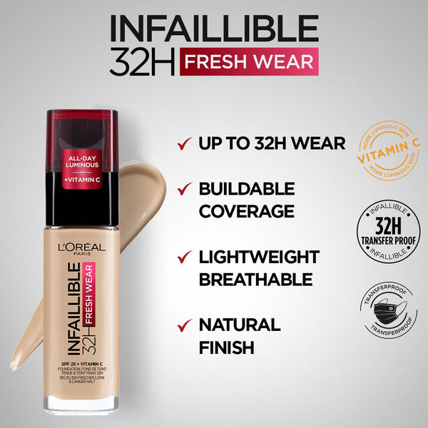 Loreal infallible on sale foundation price