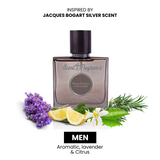 Manchester Inspired By Jacques Bogart -  Silver Scent - Men - 50ml