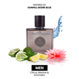 Blu Water Inspired By Dunhill Desire Blue - Men - 50ml