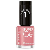 Rimmel London - Super Gel Nail Polish 035-POP Princess Pink