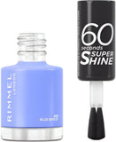 Rimmel London - 60 Seconds Super Shine Nail Polish - 856 Blue Breeze