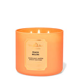 Bath & Body Works - 3 Wick Candles Cylinder - Peach Bellini