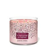 Bath & Body Works - 3 Wick Candles Cylinder - A Thousand Wishes