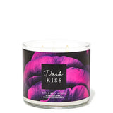 Bath & Body Works - 3 Wick Candles Cylinder - Dark Kiss