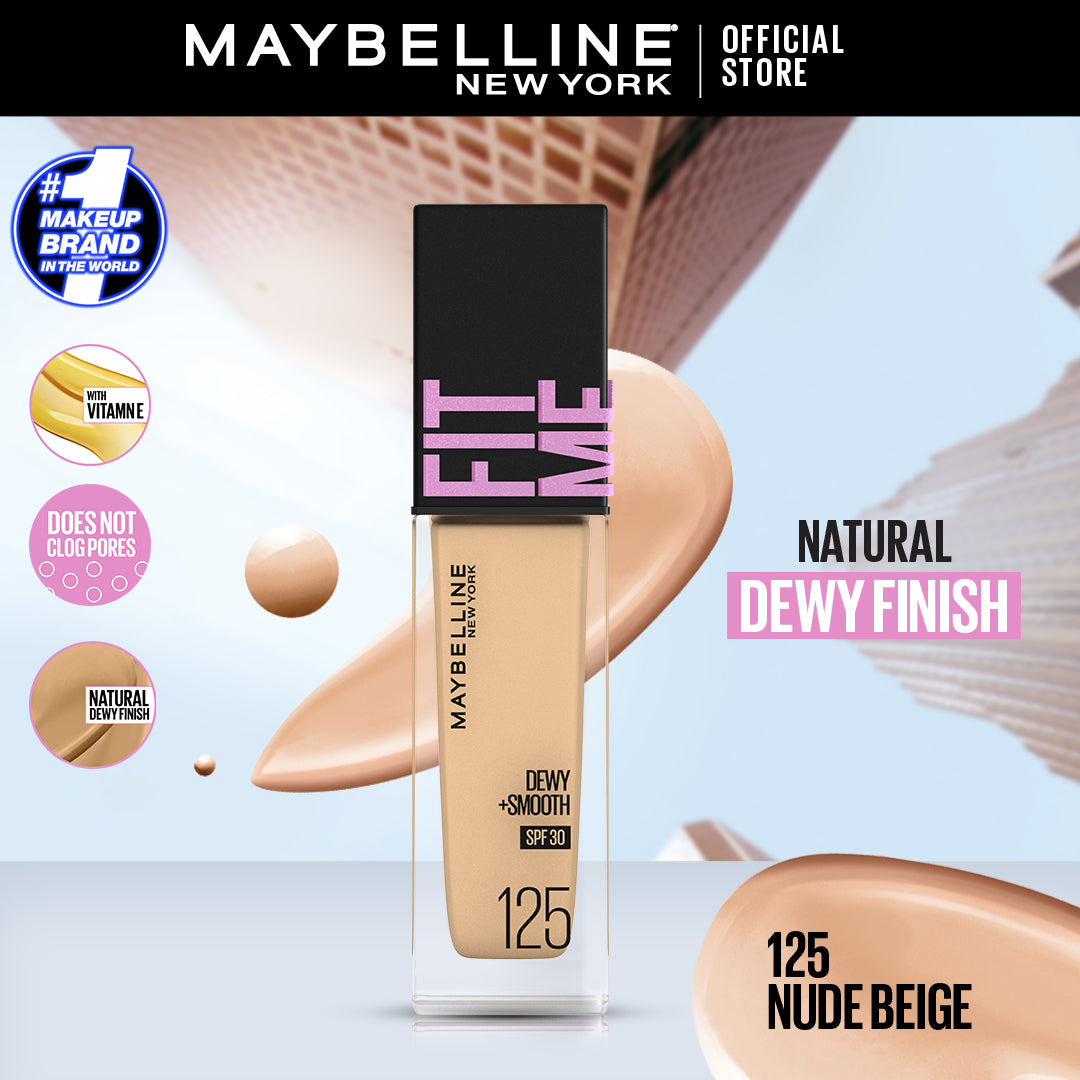 Maybelline fit me dewy smooth foundation - ShopGitanjali
