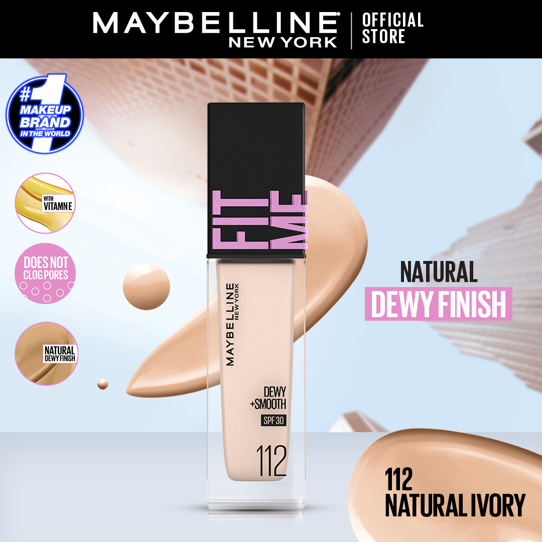 Buy Maybelline Fit Me Dewy + Smooth Natural Liquid Full Coverage