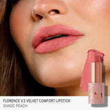 BBA By Suleman - Florence V.02 Velvet Comfort Lipstick - Peach