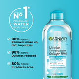 Garnier Salicylic + BHA Micellar Cleansing Water for Acne Prone Skin - 125ml