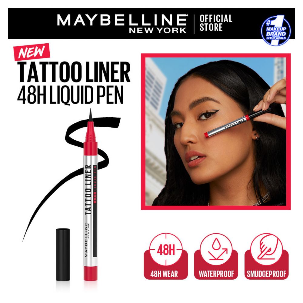 Maybelline - Tattoo Liner Pen 48H City Pakistan – Makeup Liquid