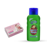 Maks - Kids Silly Apple 3In1 Shampoo + Conditioner & Body Wash - 300ml With Baby Soap