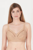 BLS - Cali Non Wired And Non Padded Cotton Bra - Cappuccino