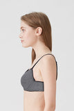 BLS - Colo Wired And Padded Cotton Bra - YD Black