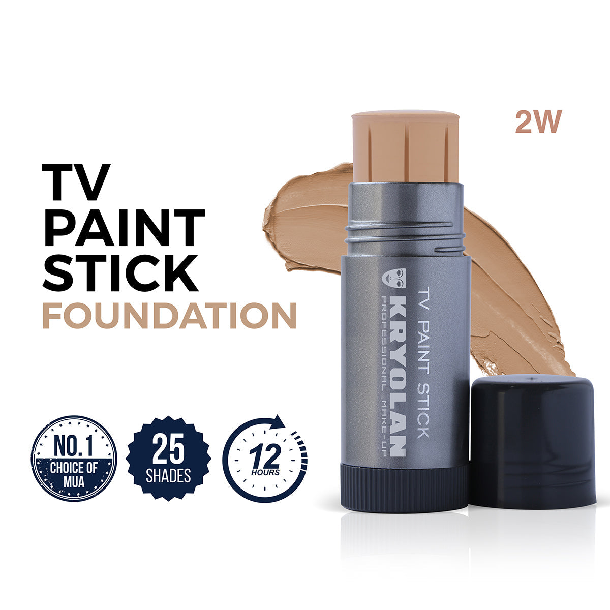 Kryolan - TV Paint Stick In 24 Shades - Visit Cosmetics