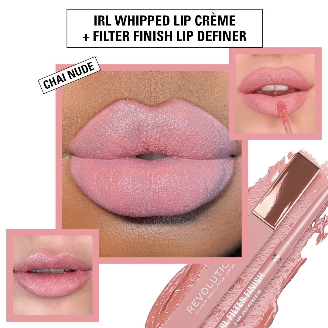 Revolution - IRL Whipped Lip Crème Chai Nude – Makeup City Pakistan