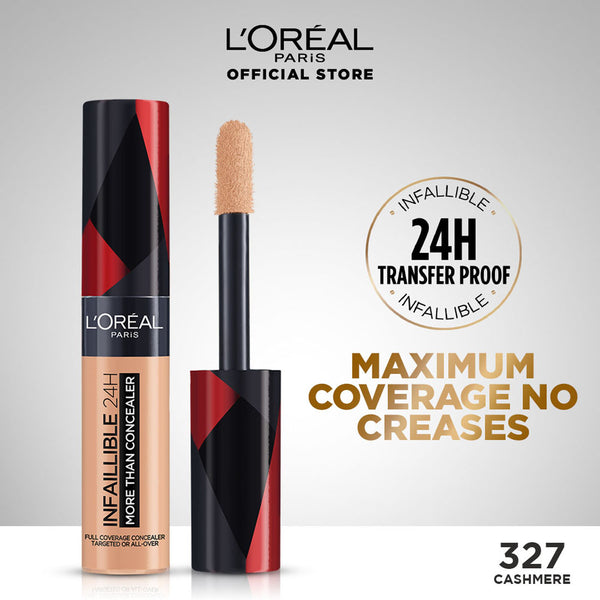 LOreal Paris - Infallible Full Wear Concealer - 327 Cashmere – Makeup ...