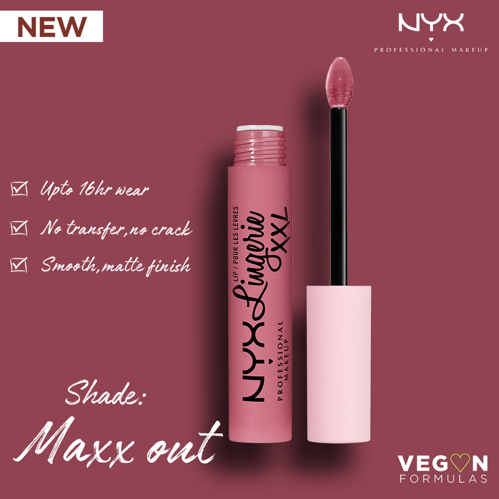 Nyx Professional Makeup Lip Lingerie Xxl Smooth Matte Liquid