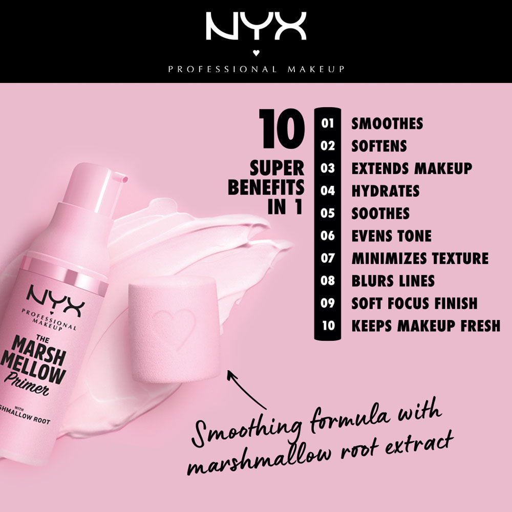 NYX - The Marshmellow Smoothing Primer – Makeup City Pakistan